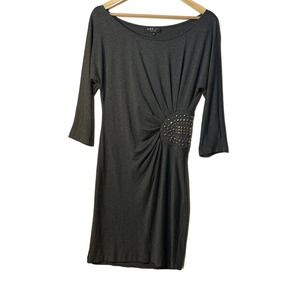 ABS Collection Women Gray Casual Dress S